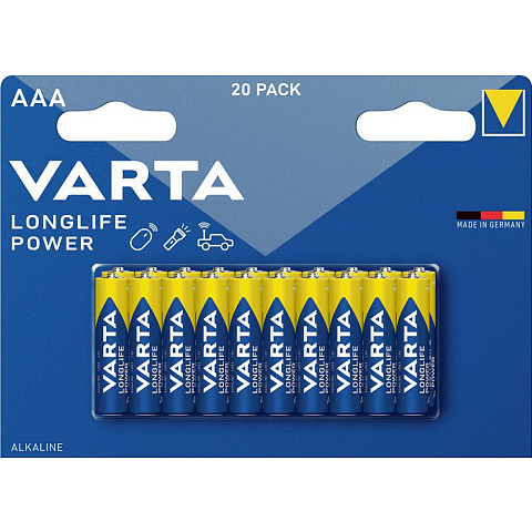 Varta 4903121420 Einwegbatterie AAA Alkali