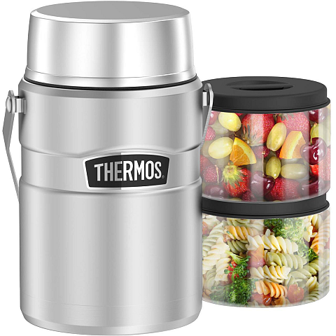 Thermos Foodbehälter STAINLESS KING Thermobehälter Thermobox 1,2 l Edelstahl
