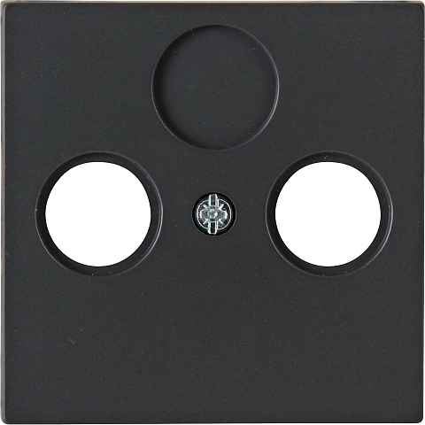 Kopp 373515187 Wandplatte/Schalterabdeckung Anthrazit