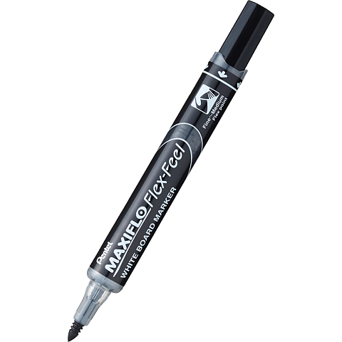 Pentel MWL5SBF-AX Marker 12 Stück(e) Pinselspitze Schwarz