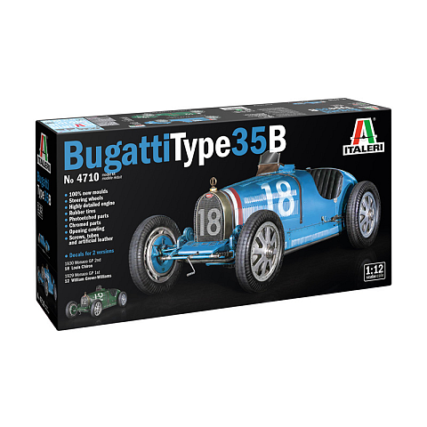 Italeri Bugatti Type 35B Roadster-Modell Montagesatz 1:12