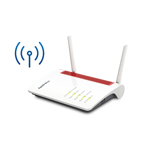 Box FRITZ! 6850 LTE WLAN-Router Gigabit Ethernet Dual-Band (2,4 GHz/5 GHz) 4G Weiß