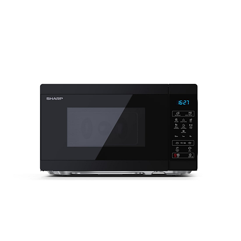 Sharp YC-MS02E-B Mikrowelle Schwarz Solo-Mikrowelle Arbeitsplatte 20 l 800 W
