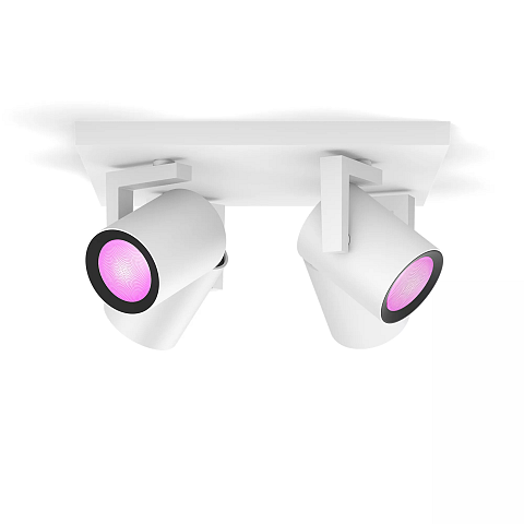 Philips Hue White and Color ambiance Argenta 4er-Spot