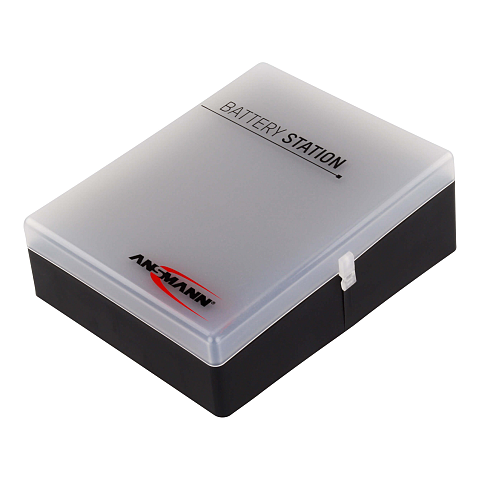 Ansmann 1900-0041 Gerätehalterbox Schwarz, Transparent