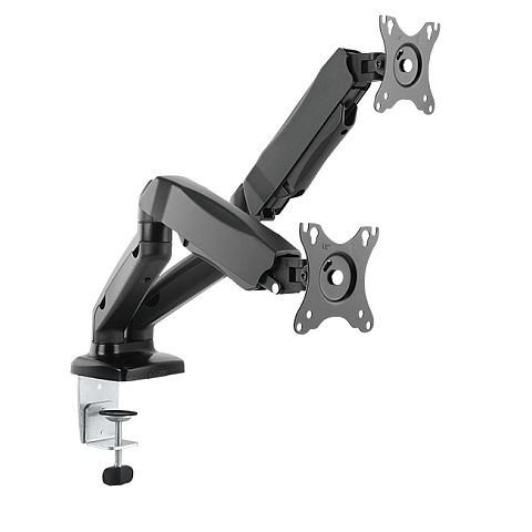 ICY BOX IB-MS304-T, Monitorständer mit Tischhalterung für zwei Monitore bis zu 32’’ (81 cm)