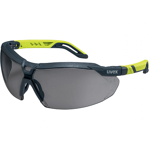 Uvex 9183281 Schutzbrille/Sicherheitsbrille Anthrazit, Limette