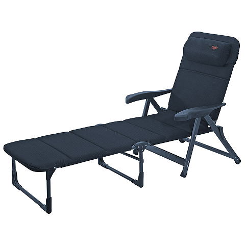 Crespo AP-233 AD Liegestuhl Blau Aluminium, Stoff Liegen