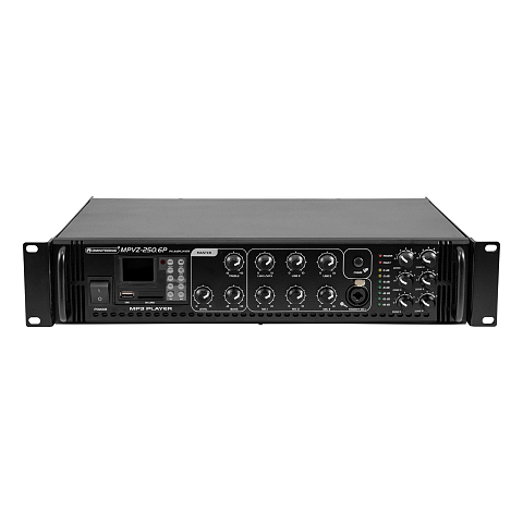 Omnitronic 80709787 Audioverstärker Leistung/Phase Schwarz