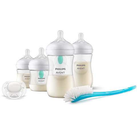 Philips AVENT Natural Response SCD657 Flaschen-Set mit AirFree Ventil