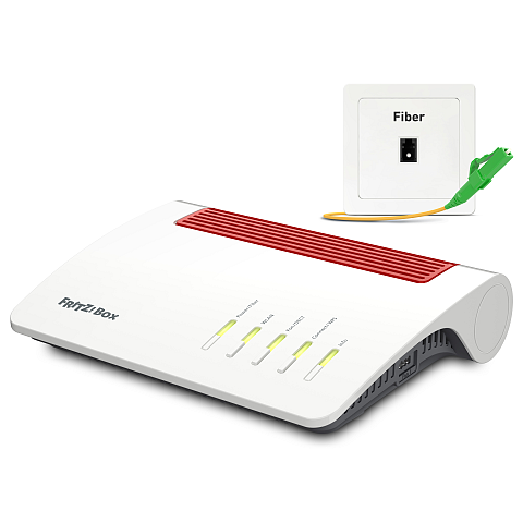 Box 5590 Fiber WLAN-Router Gigabit Ethernet Dual-Band (2,4 GHz/5 GHz) Weiß