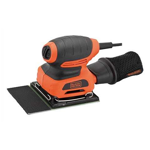 Black & Decker KA401LA Schwingschleifer 14000 RPM Schwarz, Orange