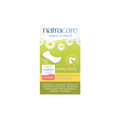 Natracare Curved Damenbinde 30 Stück(e)