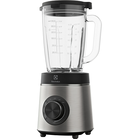 Electrolux E6TB1-6ST 1,75 l Tischplatten-Mixer 1400 W Schwarz, Edelstahl, Transparent