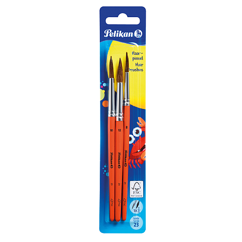 Pelikan 700399 Künstlerpinsel 3 Stück(e)