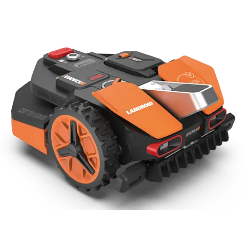 WORX Landroid Vision M800 Rasenmähroboter Akku Schwarz, Orange, Rot, Silber