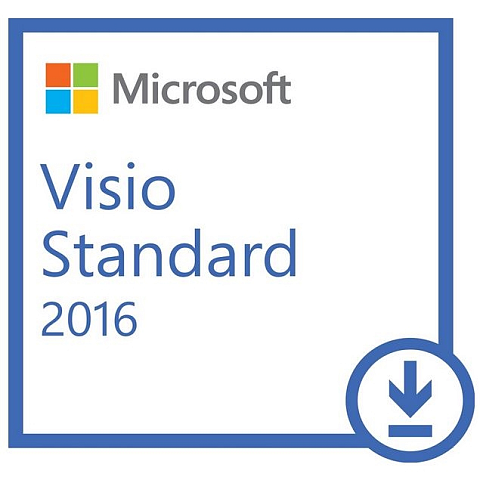 Microsoft Visio Standard 2016, 1u 1 Lizenz(en) Elektronischer Software-Download (ESD) Mehrsprachig