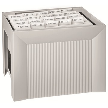 HAN KARAT Dateiablagebox Polystyrol Grau