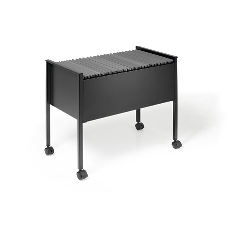 Durable 309501 Dateiablagebox Edelstahl Schwarz