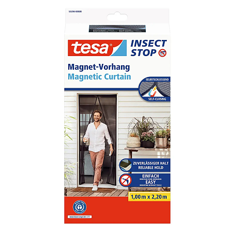 TESA 55394-00000-00 Moskitonetz Tür Anthrazit