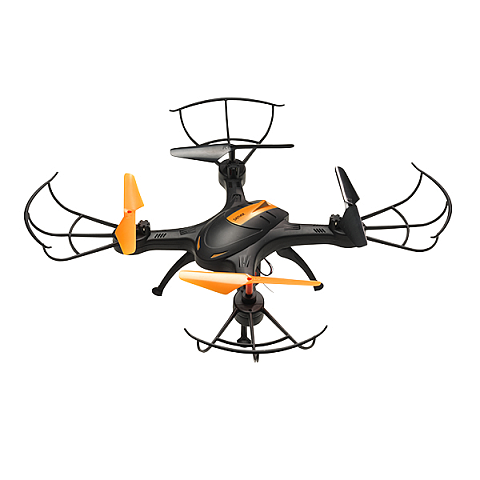 Denver DCW-380 Kameradrohne 4 Rotoren Quadrocopter 640 x 480 Pixel 380 mAh Schwarz, Orange