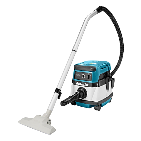 Makita DVC860LZ Industriestaubsauger Schwarz, Blau, Grau 8 l 1050 W