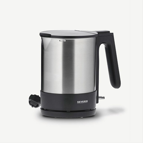 Severin WK 3409 Wasserkocher 1,7 l 2200 W Schwarz, Edelstahl