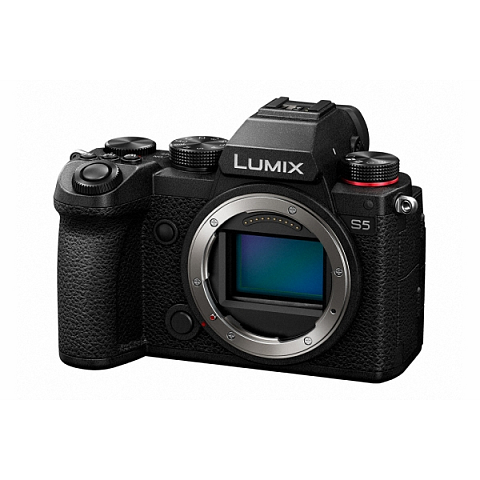 Panasonic Lumix S5 MILC Body 24,2 MP CMOS 6000 x 4000 Pixel Schwarz