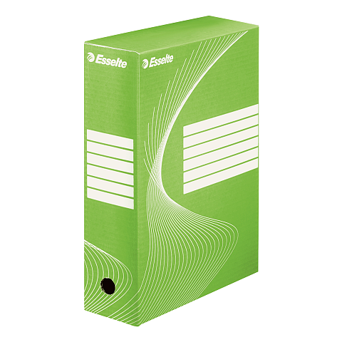 Esselte 128424 Dateiablagebox Grün