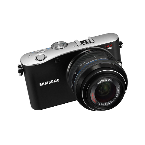 Samsung NX NX100 Kompaktkamera 14,6 MP CMOS 4592 x 3056 Pixel Schwarz