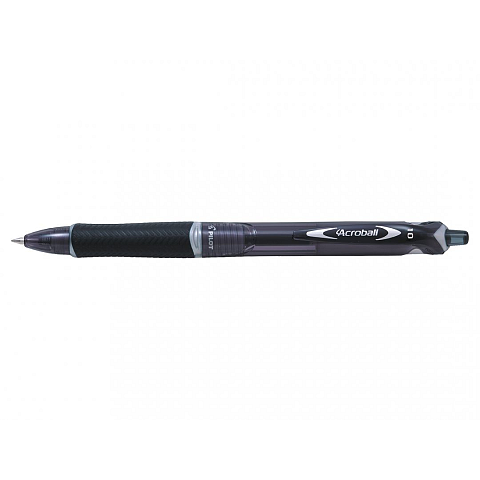 Pilot Acroball Schwarz Clip-on-Einziehkugelschreiber Medium