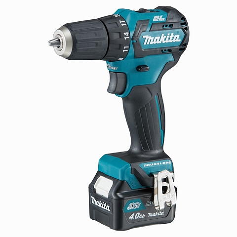 Makita DF332DSME Bohrmaschine 1500 RPM 1,2 kg Schwarz, Blau