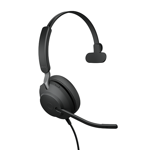Jabra Evolve2 40 SE Kopfhörer Kabelgebunden Kopfband Büro/Callcenter USB Type-C / USB Type-A Schwarz