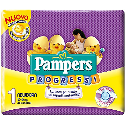 Pampers Progressi Junge/Mädchen 1 28 Stück(e)