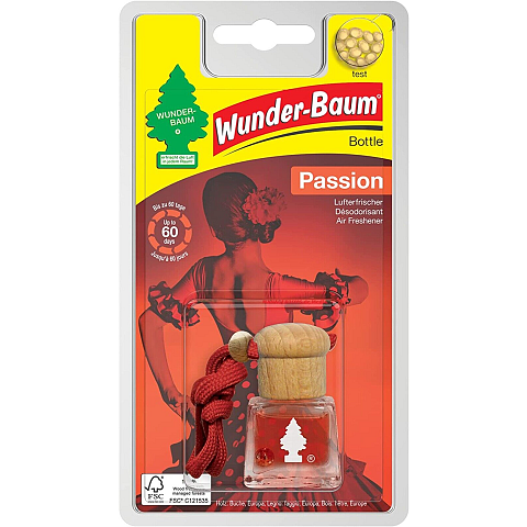 Wunder-Baum Passion Flüssiger Lufterfrischer Rot