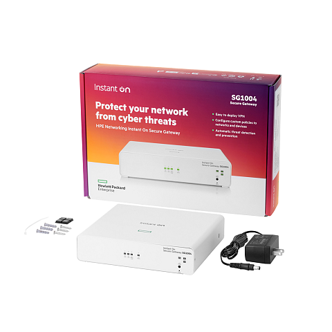 HPE Networking Instant On Secure SG1004 Gateway/Controller 10, 100, 1000 Mbit/s