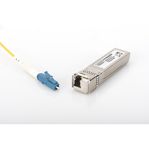Digitus SFP+ 10 Gbps Bi-direktionales Modul, Singlemode, TX1270/RX1330, 10 km