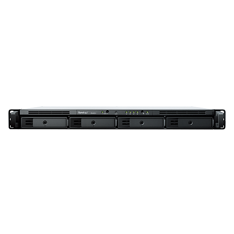 Synology RackStation RS422+ NAS & Speicherserver Rack (1U) Ryzen Embedded R1600 2 GB DDR4 DSM Schwarz