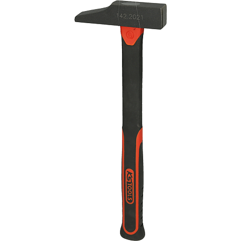 KS Tools 142.2033 Hammer Latthammer Schwarz, Rot