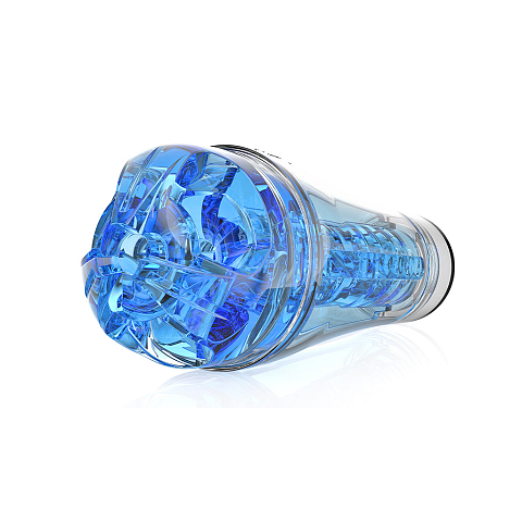 Fleshlight Flight Commander Taschenlampen-Masturbator Hellblau, Transparent Silikon