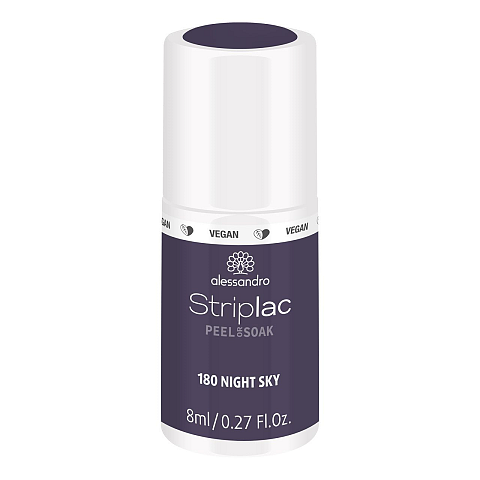 alessandro Striplac Peel or Soak 180 Night Sky 8ml