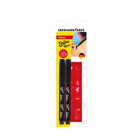 Eberhard Faber 559597 Temporäres Tattoo-Kit