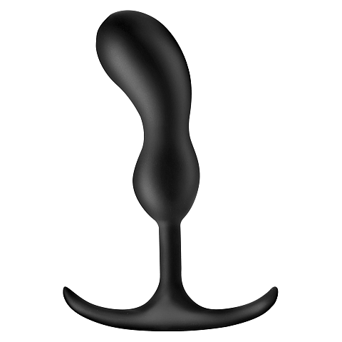 Heavy Hitters Premium Silicone Weighted Anal Plug Prostata-Massagegerät Schwarz Metall, Silikon 1 Stück(e)