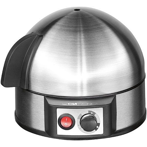 Clatronic EK 3321 7 Eier 400 W Schwarz, Edelstahl