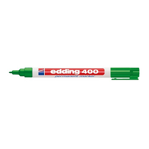 Edding 400 Permanent-Marker Grün 10 Stück(e)