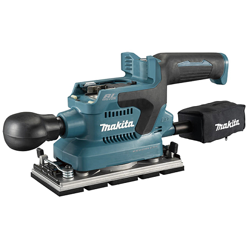 Makita DBO380Z Tragbares Schleifgerät Schwarz, Blau