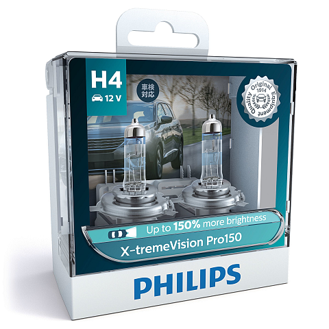 Philips 12342XVPS2 H4 60 W Halogen