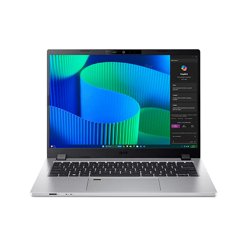 Acer TravelMate P2 TMP214-56-TCO-54AL Intel Core 5 120U Laptop 35,6 cm (14") WUXGA 16 GB DDR5-SDRAM 512 GB SSD Wi-Fi 6E (802.11ax) Windows 11 Pro Deutsch Silber