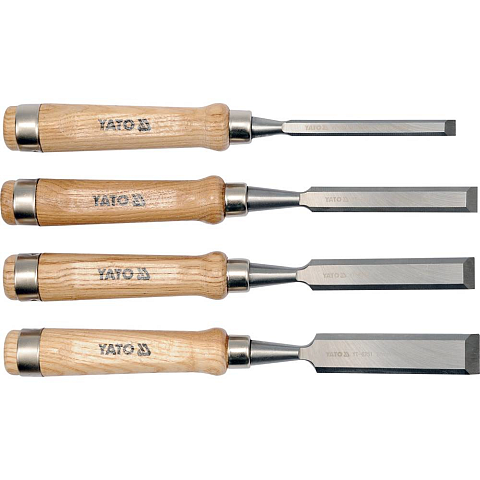 Yato YT-6260 Holzverarbeitungsmeißel Meißel-Set