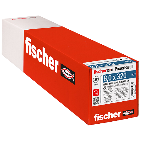 Fischer 568161 Schraube/Bolzen 50 Stück(e)